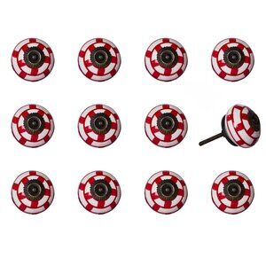 Knob-It Home Decor Classic Cabinet & Drawer Knobs | 12-Piece | K000034